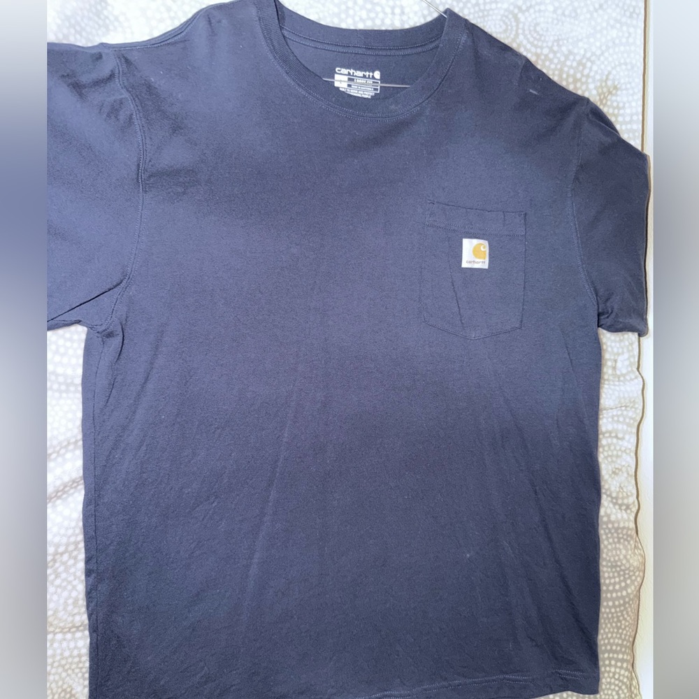 Carhartt Men's Dark Gray Pocket Tee